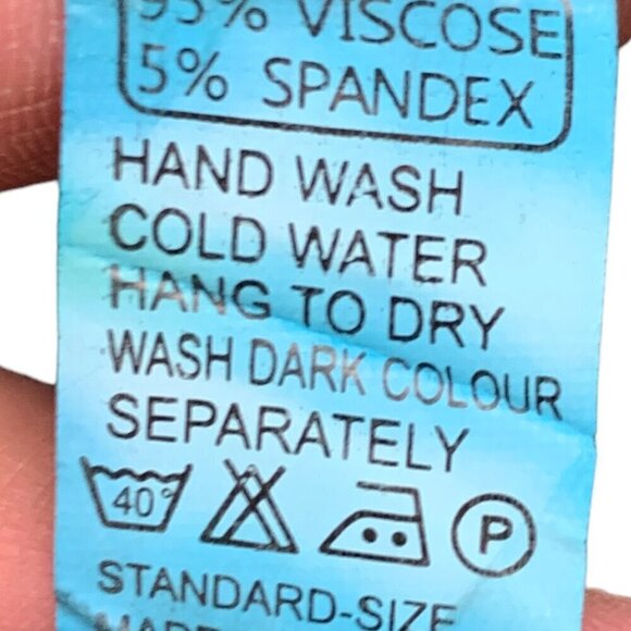 Clearay Viscose Blend Open Front Tie-Dye Jacket/Cardigan Women's Size O/S - Picture 6 of 6